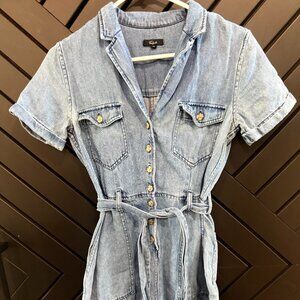 Rails denim romper in XS